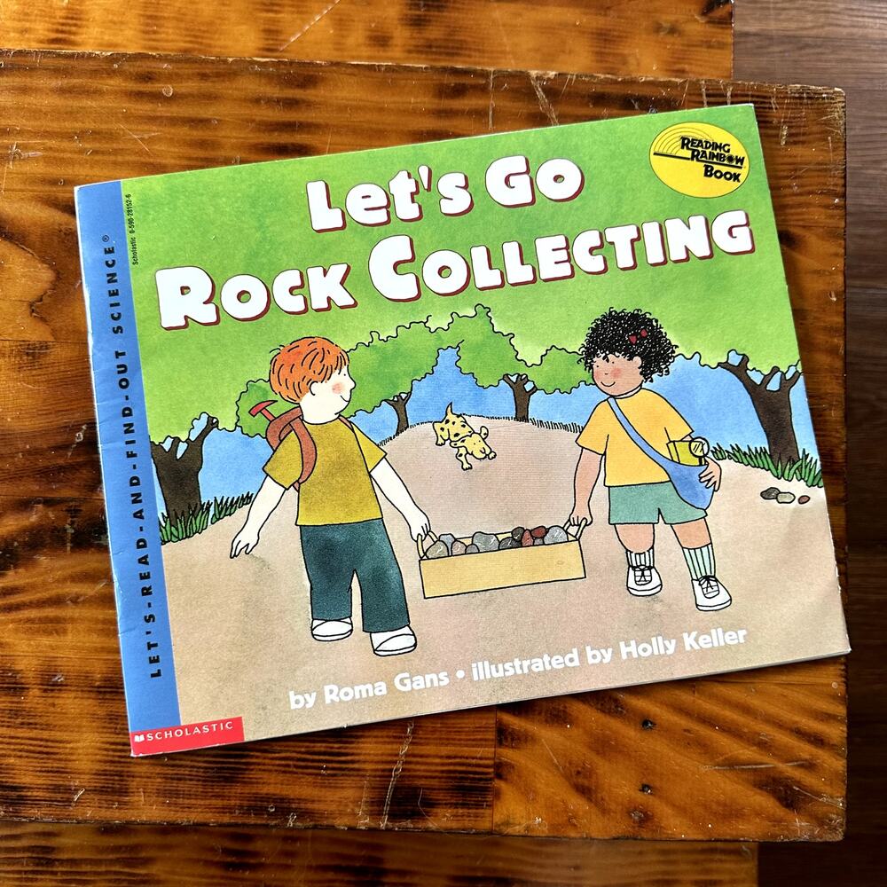 Vintage 1998 Let's Go Rock Collecting Paperback Book